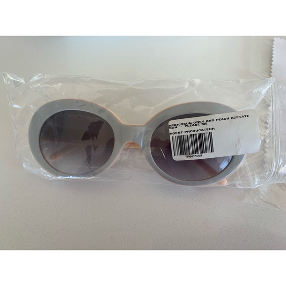 ✨HP ✨Linda Farrow Agent Provocateur Oval Sunglasses - Picture 8 of 14